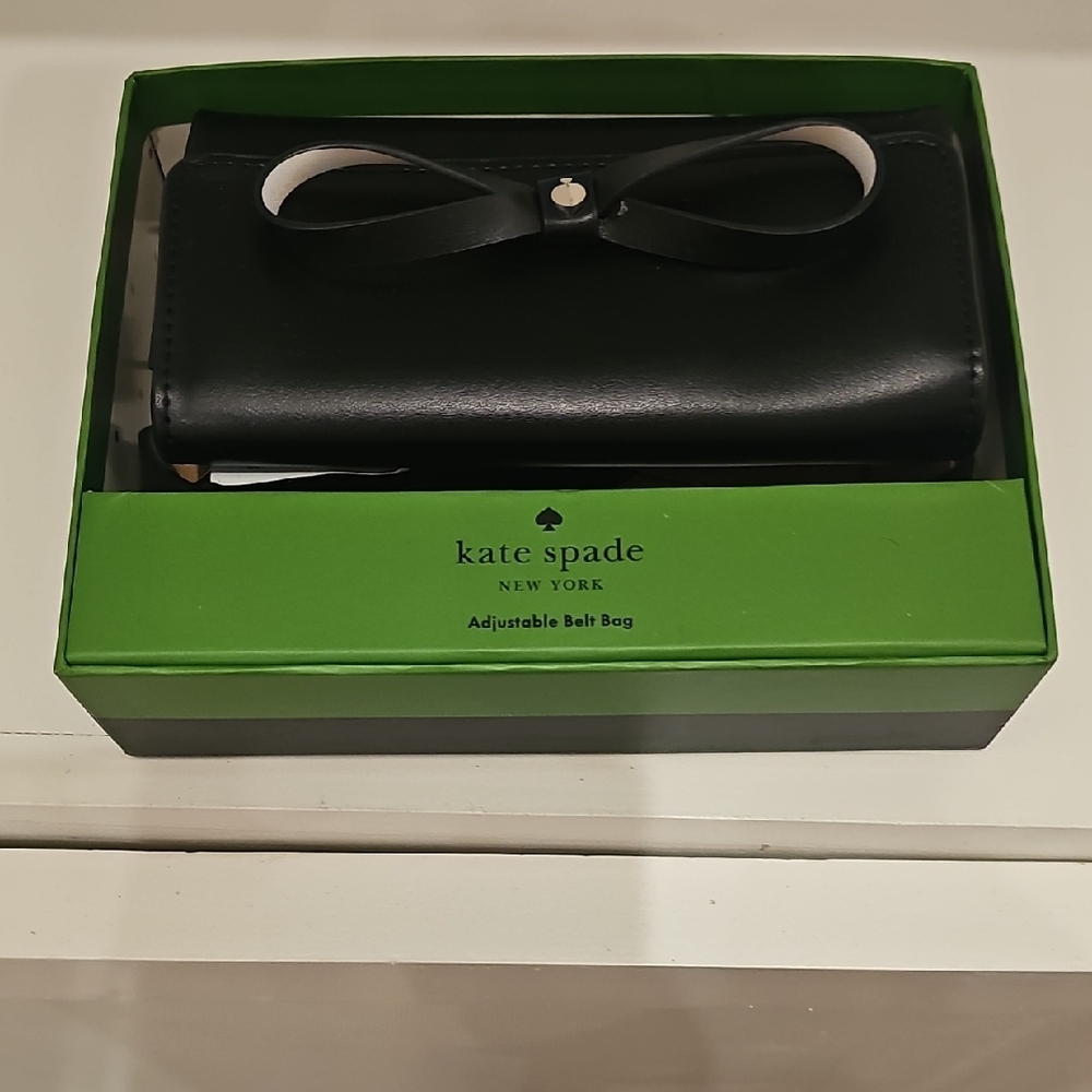 Kate Spade Black Adjustable Belt Bag